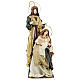 Holy Family figurine on base resin and cloth 90 cm ''Christmas Symphonies'' s1