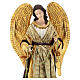 Standing angel, Christmas Symphonies, 65 cm, resin and fabric s2