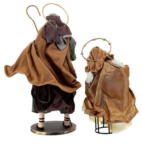 Figurki seny narodzin Jezusa 45 cm Christmas Symphonies, żywica i tkanina 8