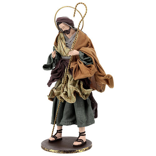 Holy Family statue 45 cm Christmas Symphonies resin and fabric 6
