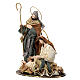 Holy Family set on base resin and fabric 35 cm "Christmas Symphonies" s3