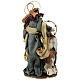 Nativity on a base, resin and fabric, for Christmas Symphonies Nativity Scene of 35 cm s5