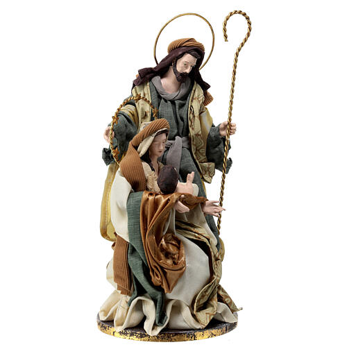 Estatuas de resina y tejido natividad con base 35 cm Christmas Symphonies 4