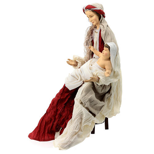 Country Collectibles Nativity, resin and fabric, 80 cm 4
