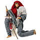 Natività 3 pz Country Collectibles 60 cm resina e tessuto s4