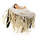 Natività 3 pz Country Collectibles 60 cm resina e tessuto s9