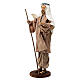 Natività 30 cm in resina e tessuto con asino Country Collectibles s5