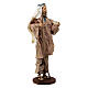 Natività 30 cm in resina e tessuto con asino Country Collectibles s7