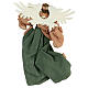 Fliegender Engel aus Terrakotta und Stoff, 35 cm s3