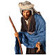 Life size statues of the Nativity 170 cm resin and fabric s8