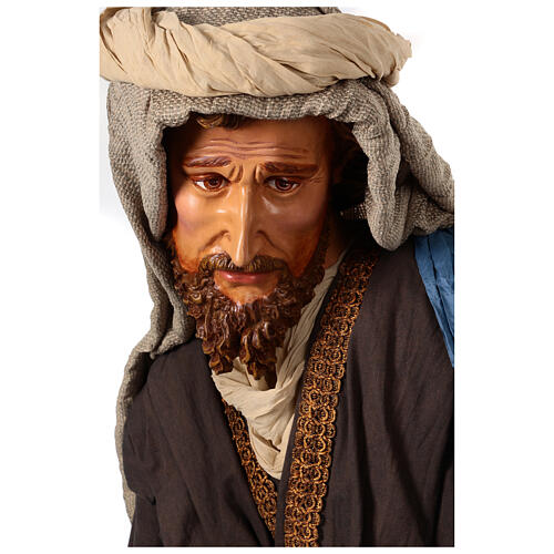 Estatuas nativdad life size 170 cm resina y tela 5