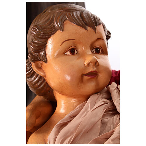 Estatuas nativdad life size 170 cm resina y tela 7