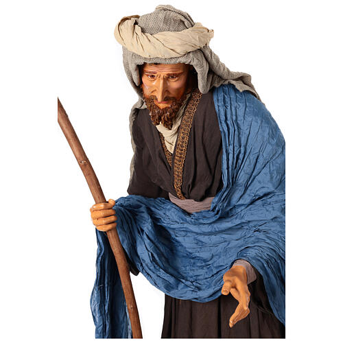 Estatuas nativdad life size 170 cm resina y tela 9
