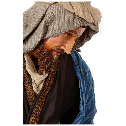 Estatuas nativdad life size 170 cm resina y tela 19