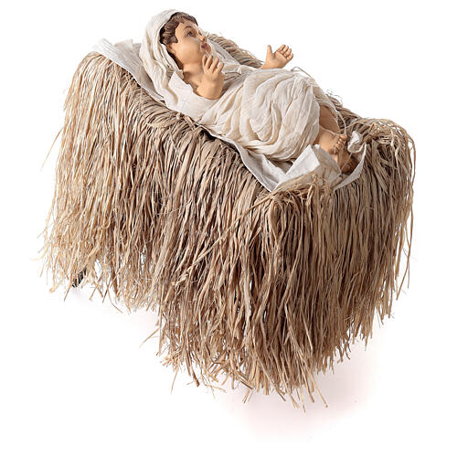 Imagens Natividade em tamanho real 170 cm resina e tecido 15