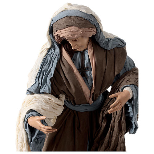Holy Family statue life size 170 cm resin and cloth 10