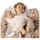 Holy Family statue life size 170 cm resin and cloth s3