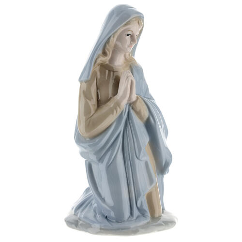 Conjunto Natividade 3 figuras porcelana 28 cm 9