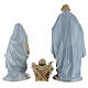 Conjunto Natividade 3 figuras porcelana 28 cm s11