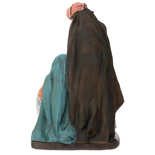 Natività presepe su base 45 cm resina colorata  6