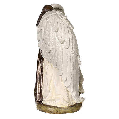 Sagrada Familia ángel resina 30x20x10 cm 4