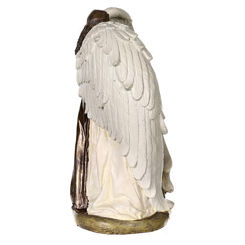 Holy Family angel resin statue 30x20x10 cm 4