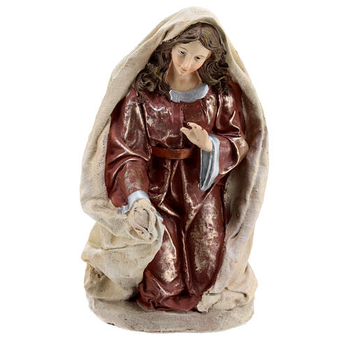 Resin Nativity with 8 figurines for Nativity Scene of 30 cm 3