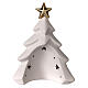 Conjunto Natividade ouro árvore Natal porcelana luzes 17 cm s3