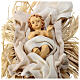Set Natività presepe resina e stoffa 3 pezzi h 50 cm s2