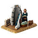 Presepe Natività intagliato e dipinto russo 17 cm  s5