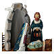Presepe Natività intagliato e dipinto russo 17 cm  s6