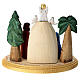 Crèche Nativité russe bois peint 16 cm s6