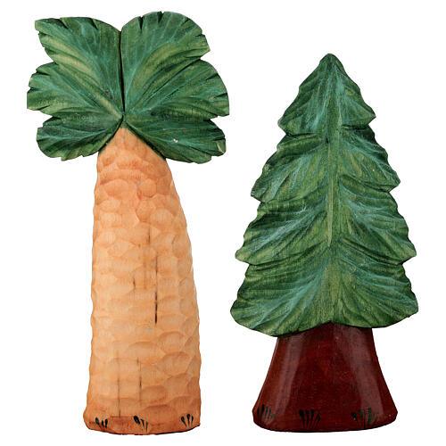 Geburt Christi, 16 cm, Krippendarstellung, Russland, handbemaltes, geschnitztes Holz 11