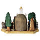 Russian Nativity Scene, carved and hand-painted wood, 6 in s7