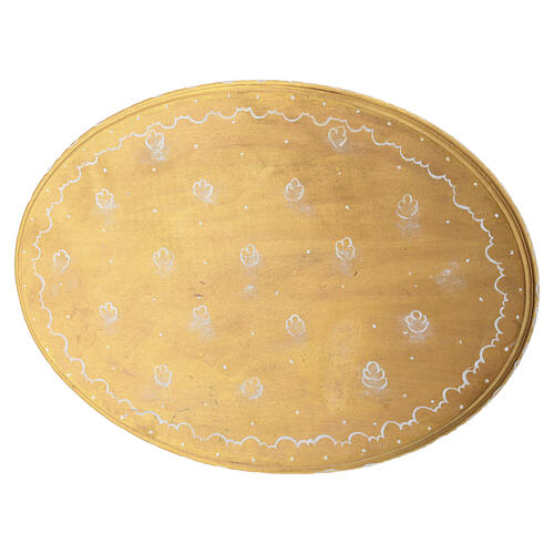 Belén de madera pintada 20 cm tradicional ruso 13