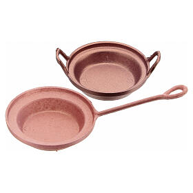 set 2 casserole  laiton