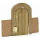 Nativity set accessory, arch gate with wall s2