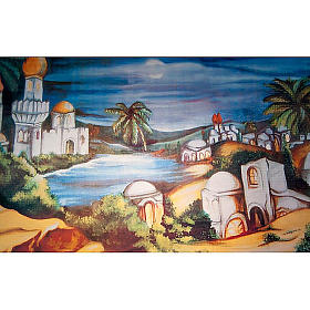 Paesaggio presepe arabo