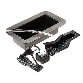 Pompa acqua 2.5w presepe, vasca e cascata 17 cm