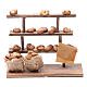 Balcão pão para presépio madeira terracota s1