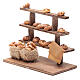 Balcão pão para presépio madeira terracota s2