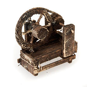 Neapolitan Nativity Scene: Neapolitan set accessory distaff in wood