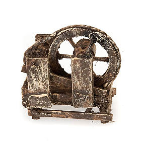 Neapolitan Nativity Scene: Neapolitan set accessory distaff in wood