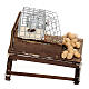 Neapolitan set accessory stand with eggs and hens terracotta s4
