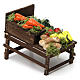 Mesa de madera con verduras de terracota. s3