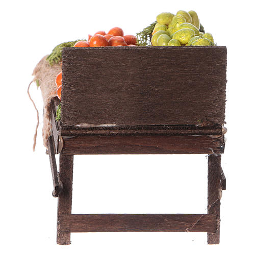 Neapolitan set accessory stand with citrus fruits terracotta 4