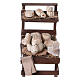 Neapolitan set accessory stand with cheeses terracotta s1