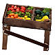 Mesa de madera con verduras terracota belén s4