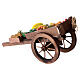Neapolitan set accessory handcart wood with fruit and vegetables s4