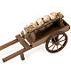 Carrinho madeira queijo terracota presépio s3